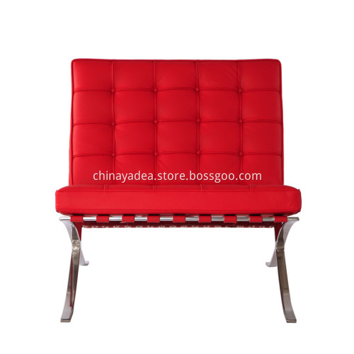 Modern Classic Furniture Barcelona Leather Lounge Chair